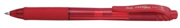 Een Pentel Roller Energel-X BL107 rood koop je bij Muys Kantoor & Kado