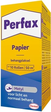 Een Perfax behangplaksel Metyl koop je bij Muys Kantoor & Kado