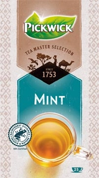 Een Pickwick Tea Master Selection, munt, pak van 25 stuks koop je bij Muys Kantoor & Kado