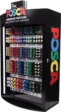 Een Posca paintmarker, FR display van 281 stuks, assorti koop je bij Muys Kantoor & Kado