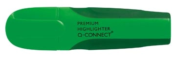 Een Q-CONNECT Premium markeerstift, groen koop je bij Muys Kantoor & Kado