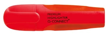 Een Q-CONNECT Premium markeerstift, rood koop je bij Muys Kantoor & Kado