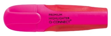 Een Q-CONNECT Premium markeerstift, roze koop je bij Muys Kantoor & Kado