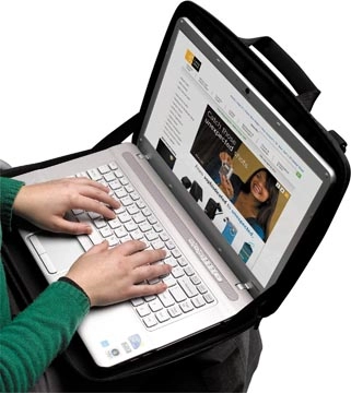 Een Case Logic Hardshell hoes voor 16 inch laptop koop je bij Muys Kantoor & Kado