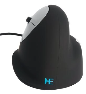 Een R-Go HE ergonomische muis, medium, met draad, voor linkshandigen koop je bij Muys Kantoor & Kado