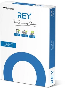 Een Rey Light printpapier ft A4, 75 g, pak van 500 vel koop je bij Muys Kantoor & Kado