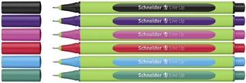 Een Schneider Line-Up fineliner 0,4 mm, 5 + 1 gratis, assorti koop je bij Muys Kantoor & Kado