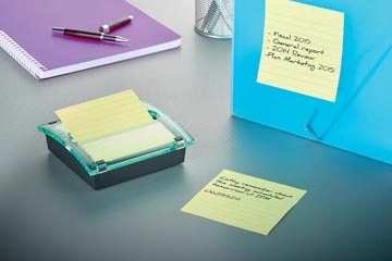 Een Post-it Super Sticky Z-notes, 90 vel, ft 101 x 101 mm, gelijnd koop je bij Muys Kantoor & Kado