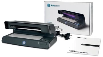 Een Safescan valsgelddetector 70, met UV valsgelddetectie, zwart koop je bij Muys Kantoor & Kado