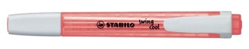 Een STABILO swing cool markeerstift, rood koop je bij Muys Kantoor & Kado