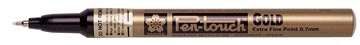 Een Sakura paint Marker Pen-Touch punt van 0,7 mm, goud koop je bij Muys Kantoor & Kado