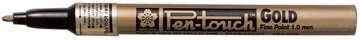 Een Sakura paint Marker Pen-Touch punt van 1 mm, goud koop je bij Muys Kantoor & Kado