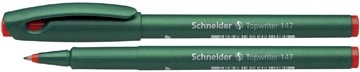 Een Schneider fineliner topwriter 147 rood koop je bij Muys Kantoor & Kado