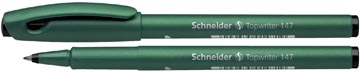 Een Schneider fineliner topwriter 147 zwart koop je bij Muys Kantoor & Kado