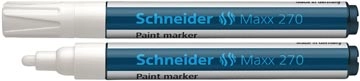 Een Schneider paint marker Maxx 270, wit koop je bij Muys Kantoor & Kado