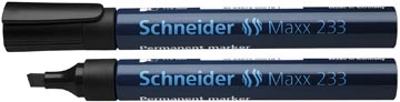 Een Schneider permanent marker Maxx 233, zwart koop je bij Muys Kantoor & Kado