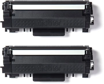 Een Brother toner, 3.000 pagina's, OEM TN-2420TWIN, zwart, pak van 2 stuks koop je bij Muys Kantoor & Kado