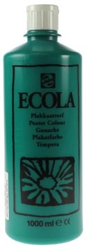 Een Talens Ecola plakkaatverf flacon van 1000 ml, donkergroen koop je bij Muys Kantoor & Kado