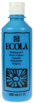 Een Talens Ecola plakkaatverf flacon van 500 ml, lichtblauw koop je bij Muys Kantoor & Kado