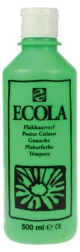 Een Talens Ecola plakkaatverf flacon van 500 ml, lichtgroen koop je bij Muys Kantoor & Kado