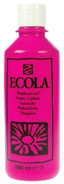 Een Talens Ecola plakkaatverf flacon van 500 ml, tyrisch roze (magenta) koop je bij Muys Kantoor & Kado