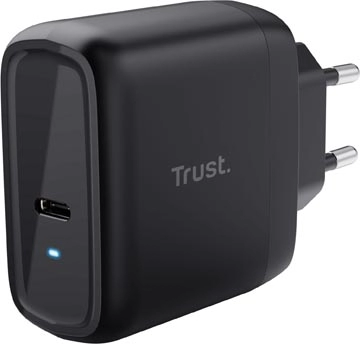 Een Trust Maxo USB-C oplader, 65 W koop je bij Muys Kantoor & Kado