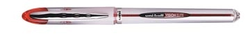 Een Uni Ball Vision Elite 200 roller, schrijfbreedte 0,6 mm, punt 0,8 mm, rood koop je bij Muys Kantoor & Kado