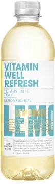 Een Vitamin Well vitaminewater Refresh, 500 ml, pak van 12 koop je bij Muys Kantoor & Kado