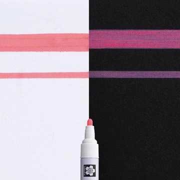 Een Sakura paint Marker Pen-Touch, medium, fluorescerend rood koop je bij Muys Kantoor & Kado