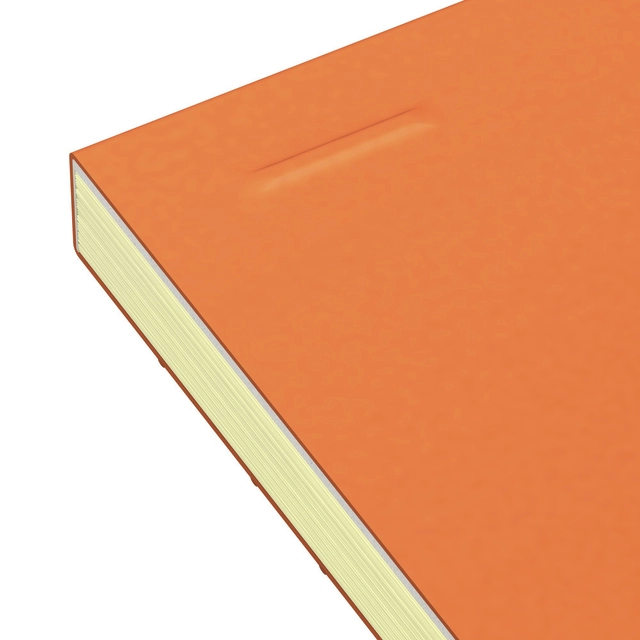 Een Cursusblok Oxford Orange Notepad A4+ lijn 4-gaats 160 pagina's 80gr oranje koop je bij VHK Kantoorartikelen