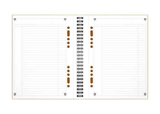 Een Spiraalblok Oxford International Notebook A5+ lijn koop je bij VHK Kantoorartikelen