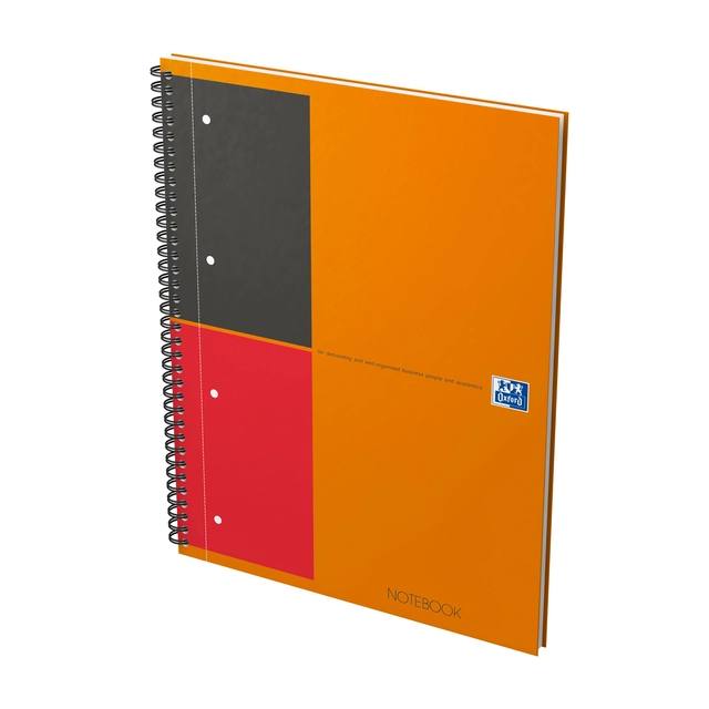 Een Spiraalblok Oxford International Notebook A4 lijn koop je bij VHK Kantoorartikelen