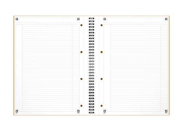 Een Spiraalblok Oxford International Notebook A4 lijn koop je bij VHK Kantoorartikelen
