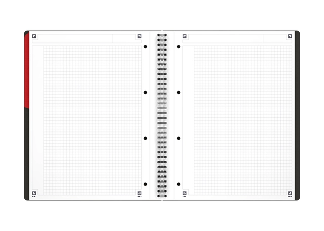 Een Spiraalblok Oxford International Activebook A4+ ruit 5mm koop je bij VHK Kantoorartikelen