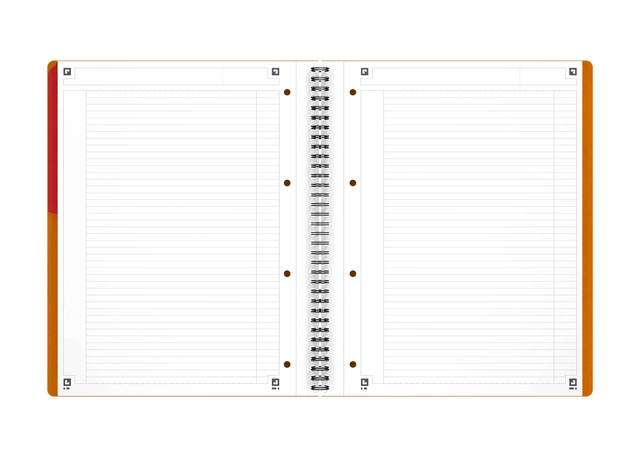Een Spiraalblok Oxford International Activebook A4+ lijn koop je bij VHK Kantoorartikelen