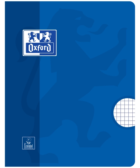 Een Schrift Oxford School A5 ruit 5x5mm 72 pagina's 80gr assorti koop je bij VHK Kantoorartikelen