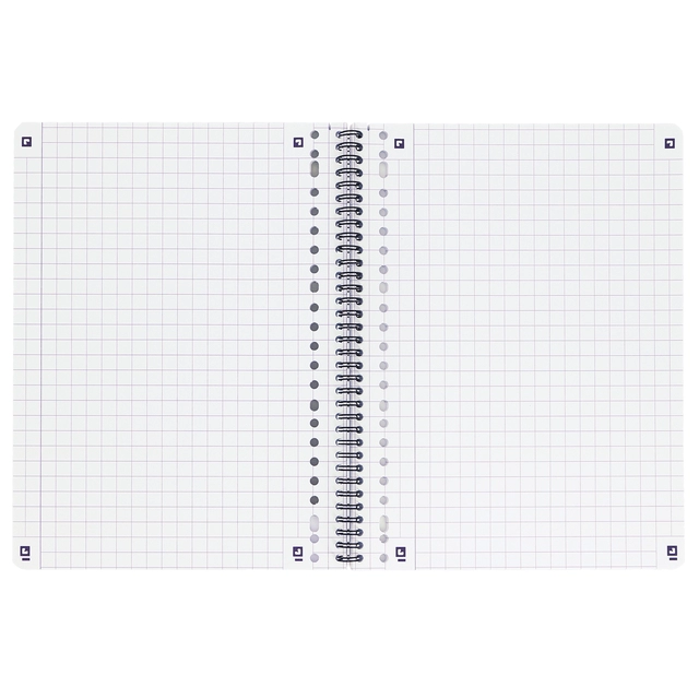 Een Collegeblok Oxford School A4 ruit 10x10mm 23-gaats 160 pagina's 80gr assorti koop je bij VHK Kantoorartikelen