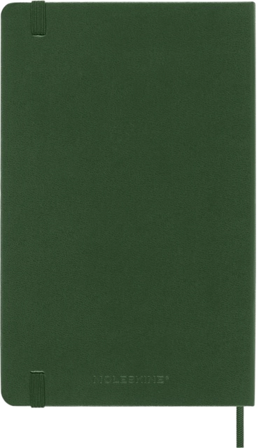 Een Notitieboek Moleskine large 130x210mm lijn hard cover myrtle green koop je bij Hoekmankantoorartikelen.nl