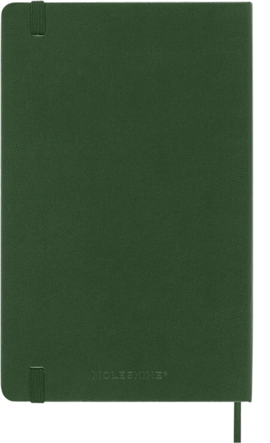 Een Notitieboek Moleskine large 130x210mm blanco hard cover myrtle green koop je bij VHK Kantoorartikelen