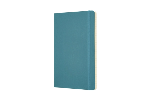 Een Notitieboek Moleskine large 130x210mm lijn soft cover reef blue koop je bij VHK Kantoorartikelen