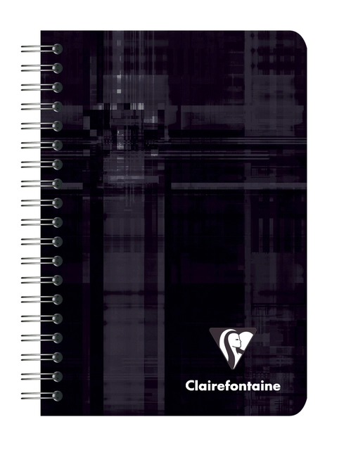 Een Notitieboek Clairefontaine 95x140mm spiraal lijn assorti koop je bij VHK Kantoorartikelen