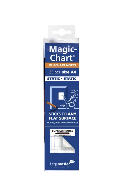 Een Magic-chart notes Legamaster flipchart 20x30cm 25 vel koop je bij Hoekmankantoorartikelen.nl