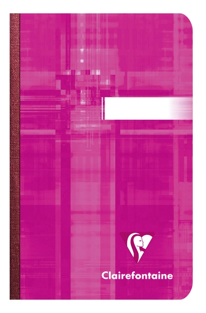 Een Notitieboek Clairefontaine 90x140mm lijn assorti koop je bij VHK Kantoorartikelen