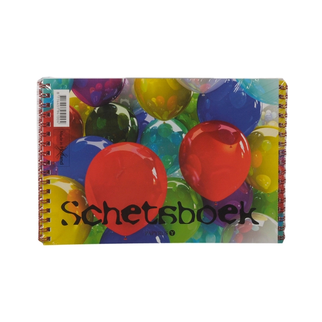 Een Schetsboek Papyrus ballon A4 120gr 20vel koop je bij VHK Kantoorartikelen