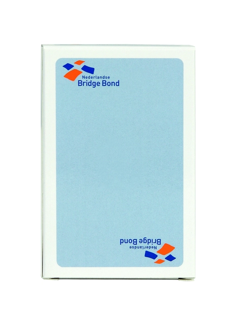 Een Speelkaarten bridgebond blauw koop je bij VHK Kantoorartikelen