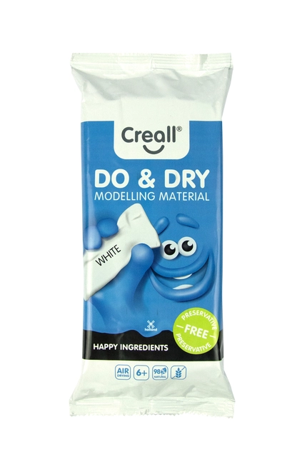 Een Klei Creall do & dry wit 1000gr koop je bij VHK Kantoorartikelen