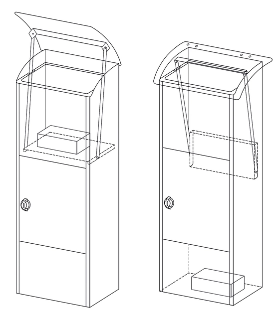 Een Dropbox Helsinki voor postpakketten koop je bij VHK Kantoorartikelen