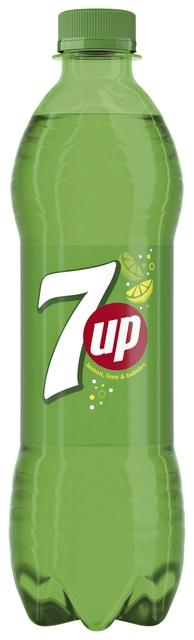 Een Frisdrank 7Up petfles 500ml koop je bij VHK Kantoorartikelen