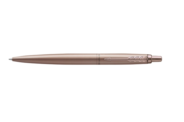 Een Balpen Parker Jotter XL Monochrome pink gold medium koop je bij VHK Kantoorartikelen