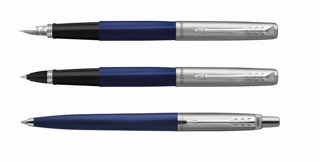 Een Balpen Parker Jotter Original navy blue CT medium koop je bij VHK Kantoorartikelen